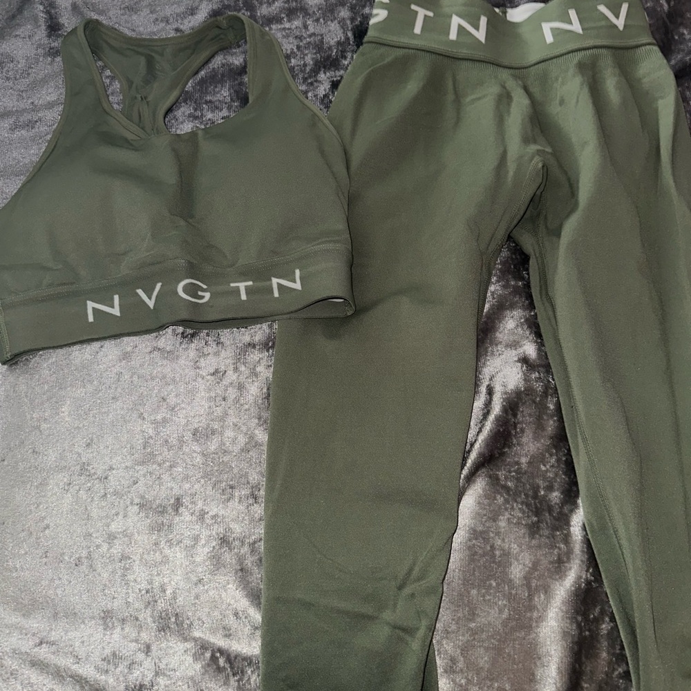 nvgtn bra leggings set